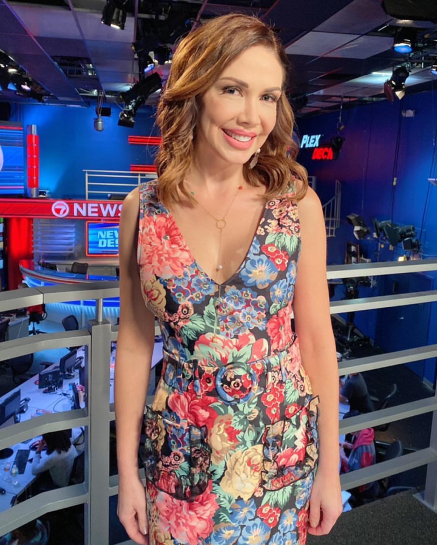 Deco Drive's Shireen Sandoval wearing her FAV Lexi Jewelry pieces