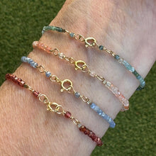 Load image into Gallery viewer, Sparkles of Love Colorful Gemstone Bracelet