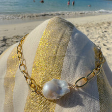 Load image into Gallery viewer, Baroque Pearl Choker