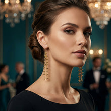 Load image into Gallery viewer, Golden Bolitas Dangly Earrings