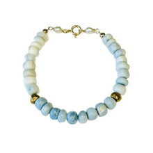 Load image into Gallery viewer, Calming Blue Opal Bracelet