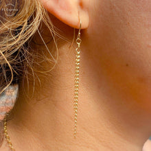 Load image into Gallery viewer, Golden Rain 14KT Gold Earrings
