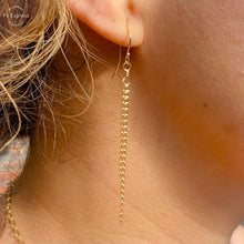 Load image into Gallery viewer, Golden Rain 14KT Gold Earrings