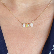 Load image into Gallery viewer, Briolette Gemstone Necklace
