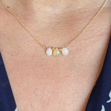 Load image into Gallery viewer, Briolette Gemstone Necklace