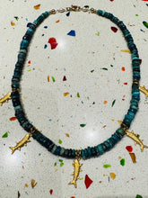 Load image into Gallery viewer, The Perfect Catch Tarpon Turquoise Necklace