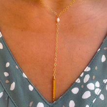 Load image into Gallery viewer, Stick Around Single Y Necklace