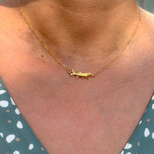 Load image into Gallery viewer, Gold Tarpon Fish Necklace