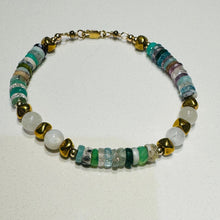 Load image into Gallery viewer, Follow the Rainbow Pastel Gemstones Bracelet