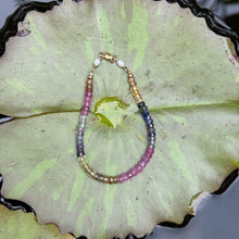 Load image into Gallery viewer, Rainbow Sapphire Bracelet