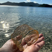 Load image into Gallery viewer, Sea Goddess Organic Sea Fan Cuff Bracelet