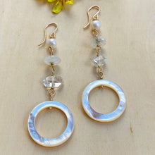 Load image into Gallery viewer, Spell Dangly Hoops