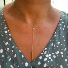 Load image into Gallery viewer, Stick Around Single Y Necklace