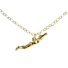 Load image into Gallery viewer, Swimmer charm Necklace