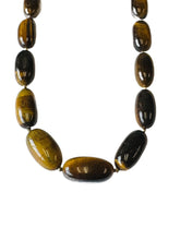 Load image into Gallery viewer, Golden Ember Tiger Eye Statement Necklace