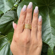 Load image into Gallery viewer, Sea Fan Organic Ring Adjustable & Reversible