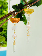 Load image into Gallery viewer, Aztec Goddess Dangly Earrings