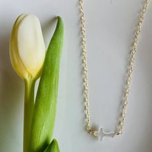 Load image into Gallery viewer, Gift from Above - Mother of Pearl Cross Necklace