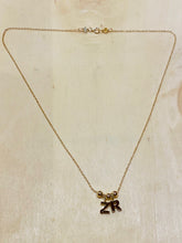 Load image into Gallery viewer, 14Kt Yellow Gold Personalized Initials Necklace