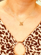 Load image into Gallery viewer, 14Kt Yellow Gold Personalized Initials Necklace