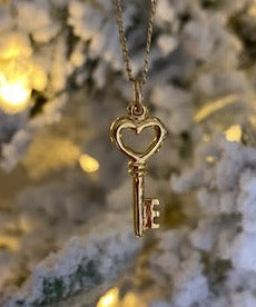 Key to Your Heart charm Necklace