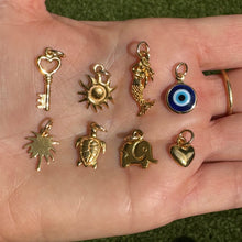 Load image into Gallery viewer, Design-Your-Own Charm Hoop Earrings (includes 2 charms)