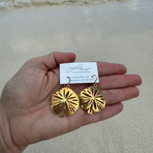Load image into Gallery viewer, Golden Sand dollar Earrings
