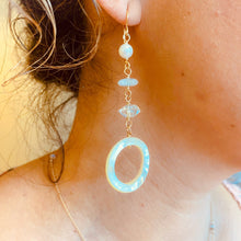 Load image into Gallery viewer, Spell Dangly Hoops