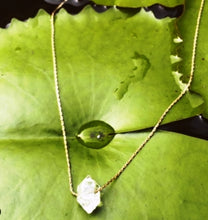 Load image into Gallery viewer, Tiny Herkimer Necklace
