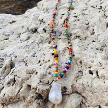 Load image into Gallery viewer, A Pearl in Full Color Necklace