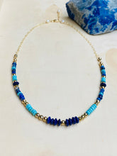 Load image into Gallery viewer, Seas of Blue Necklace 2