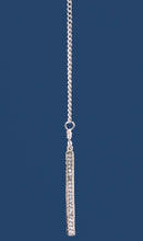Load image into Gallery viewer, .Cubic Zirconia Dagger Lariat Necklace

