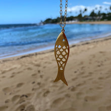 Load image into Gallery viewer, Fresh Catch Fish Necklace