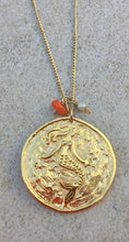 Load image into Gallery viewer, Mermaid Coin Necklace