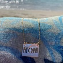 Load image into Gallery viewer, MOM mother of Pearl plaque