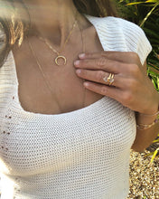 Load image into Gallery viewer, Herkimer Quartz Crystal adjustable Ring