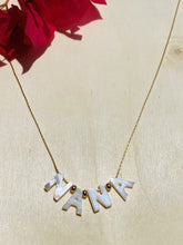 Load image into Gallery viewer, MAMÁ Mother of Pearl Necklace