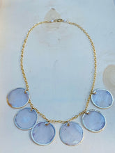 Load image into Gallery viewer, Gold lined Capiz Shells Necklace