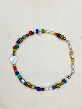Load image into Gallery viewer, Rainbow HEART Bracelet

