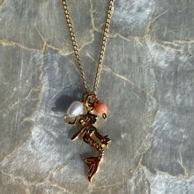 Load image into Gallery viewer, Miss Mermaid Charm Necklace