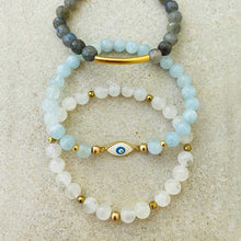 Load image into Gallery viewer, Protective Trio Natural Stones Bracelets