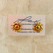 Load image into Gallery viewer, You’re My Sunshine studs