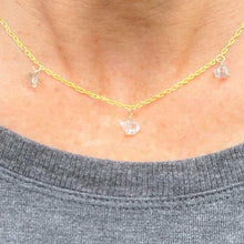 Load image into Gallery viewer, Herkimer Triple Protection Necklace