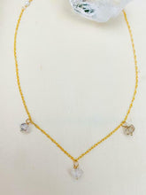 Load image into Gallery viewer, Herkimer Triple Protection Necklace
