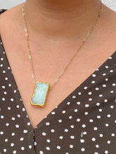 Load image into Gallery viewer, Green Chrysoprase Necklace