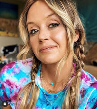 Load image into Gallery viewer, Sleeping Beauty Turquoise or Lapis Lazuli Nugget Necklace