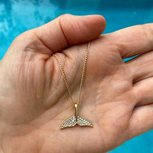 Load image into Gallery viewer, Sparkly Mermaid Tail Necklace