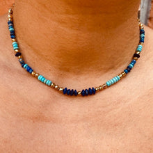 Load image into Gallery viewer, Seas of Blue Necklace