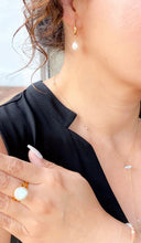 Load image into Gallery viewer, Lanai Pearl and Small Hoop Earrings