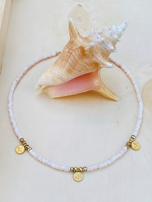 Blushing Sea Necklace